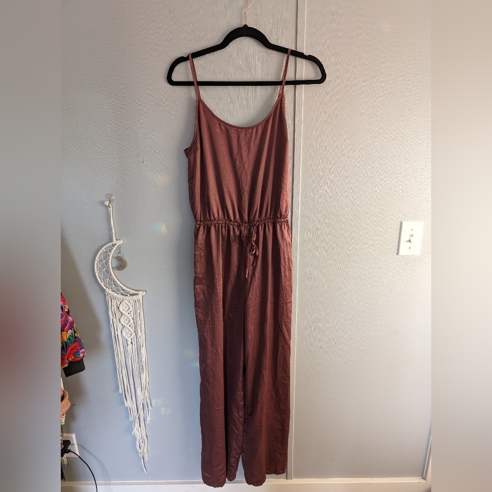 Elegant Mauve Jumpsuit